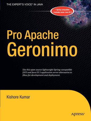 cover image of Pro Apache Geronimo